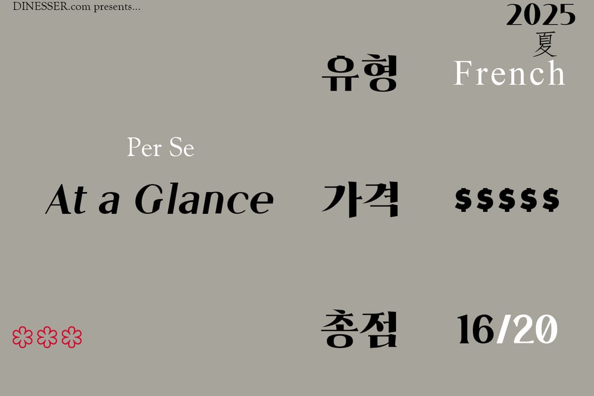 per se - 2025년 여름